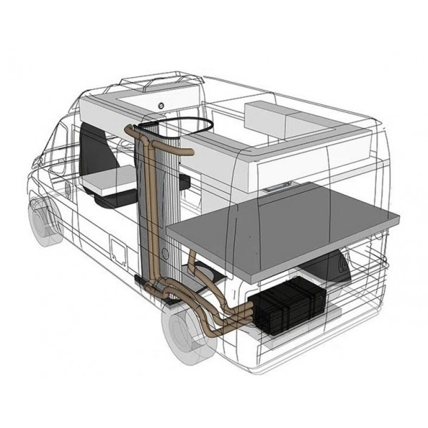 SR MECair E-SPACE – Under-bench Airconditioner