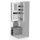 Standard Bathroom Unit with Folding Washbasin