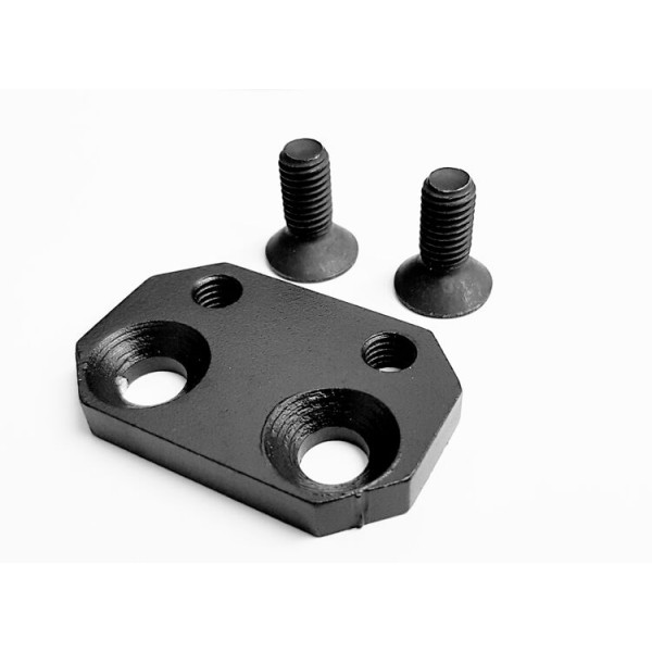 Mounting kit with hand brake lowering disc