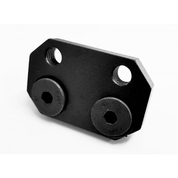 Mounting kit with hand brake lowering disc