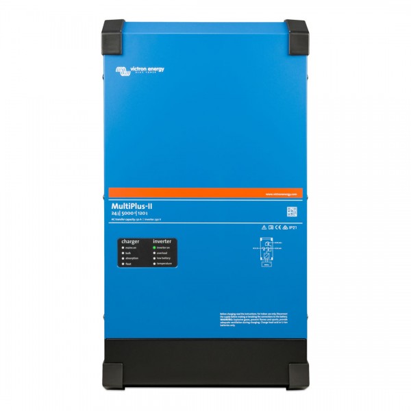 Инвертор Victron MultiPlus-II 24/5000/120-50 със зарядно и трансферен ключ