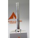 Прав димоотвод 50 см, ф60 Inox