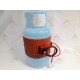 Gas bottle heater belt