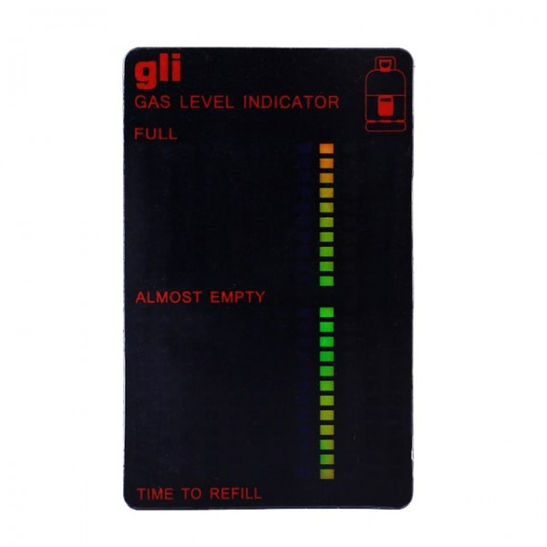 Gas bottle level indicator