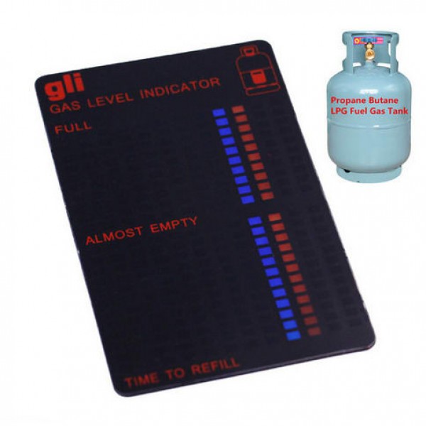Gas bottle level indicator
