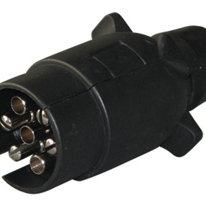 7-pole plastic caravan plug