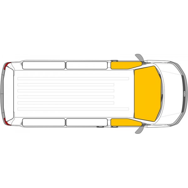 Isoflex термо изолация за предни прозорци – VW T5 / T6 / T6.1 (от 2003 г.)