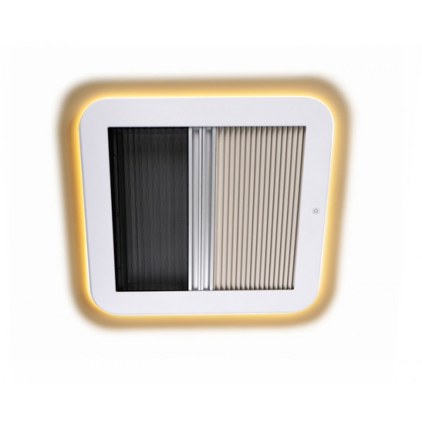 Люк 40x40 см CarBest с LED осветление