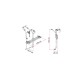 Carry bike VW T5 D / T6 D - silver