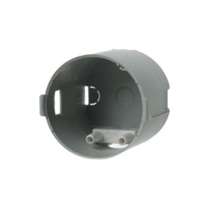 Berker INTEGRO Protective Installation Box, Single, Ø45 mm, 35.5 mm Depth, Grey