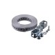 Mounting set for water tanks