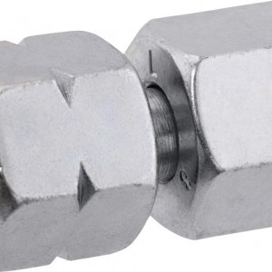 Adapter RST 8 to 1/4" male left thread