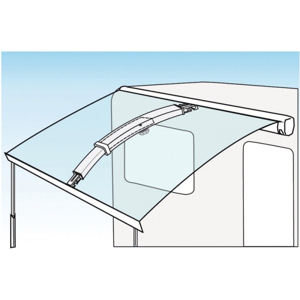 Rafter Pro - Tension rod bent telescopic