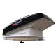 Люк с вентилатор MaxxFan Deluxe Compact 280 × 280 mm – черен