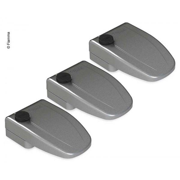 Fiamma Safe Door – външно заключващо устройство, комплект 3 бр. (сив)