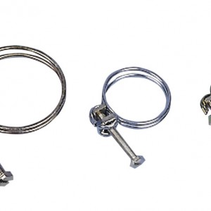 Скоби за спирален маркуч 19 mm – 5 бр.