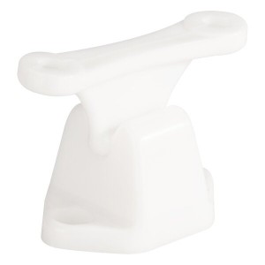 Door stay hinge white SB