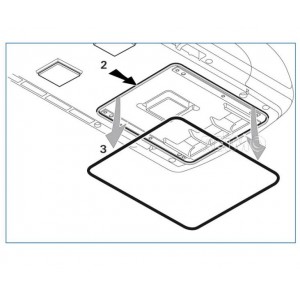 Dichtrahmen f.Aventa+Com.