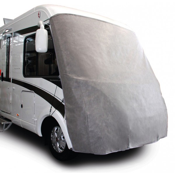 Front protection tarpaulin for integrated motorhomes, 240cm high