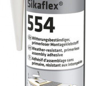 Sikaflex®-554 – специално монтажно лепило, бяло (300 ml)