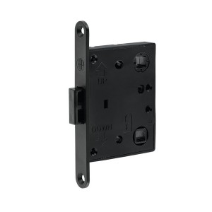Магнитна брава M-Lock – вградена, пластмасова, черна