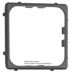 Помощна монтажна рамка Inprojal за 12 V / USB букса – черна