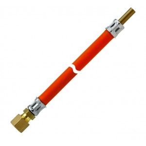 Газов маркуч GOK 40 cm, RVS8 × RST8, PS 10 bar – студоустойчив до -30°C