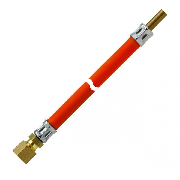 GOK Marine Gas Hose 40 cm, RVS8 × RST8, PS 10 bar – Cold Resistant to -30°C