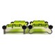 Bunk bed Kids-O-Bunk children's bunk bed lime-green, per bed max. 91kg