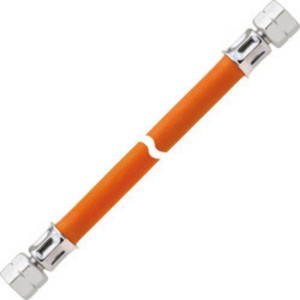 Газов маркуч GOK 40 см, 1/4" LH x RVS 8 мм, до -30°C