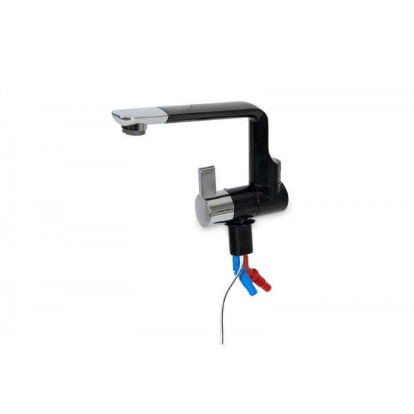 Comet Arona Automatic Water Mixer Tap, Black/Chrome