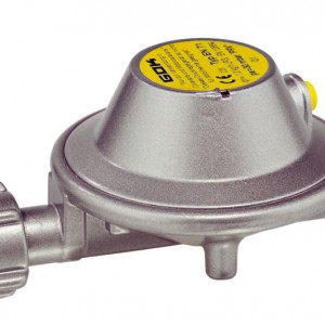 Газов редуцир вентил за кемпери и каравани - 30 mbar - 1.2 kg/h