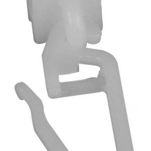 Jointed Curtain Rail Gliders – White, Pack of 100