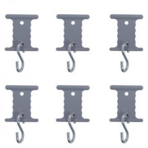 Комплект закачалки за тента – 6 бр., Ø5/7 mm с куки