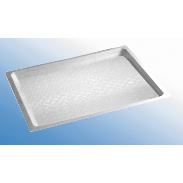 Plastic shower tray white, 915 x 820 x 53 mm