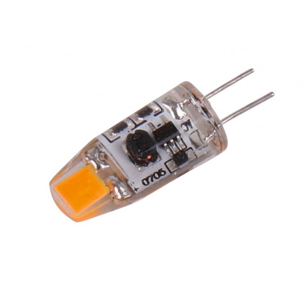 LED крушка G4, 1.5W, 100 lm, 3000K – COB технология, топла светлина