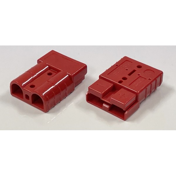 50 A high-current battery connector set – red
