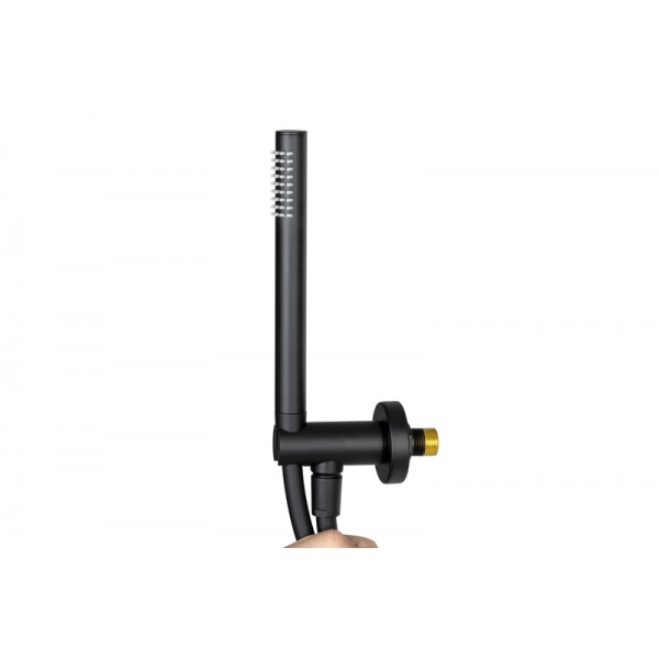 Black Matt Complete Shower Set