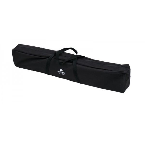 Къмпинг маса с бамбуков плот – 80 x 60 x 42-65 см