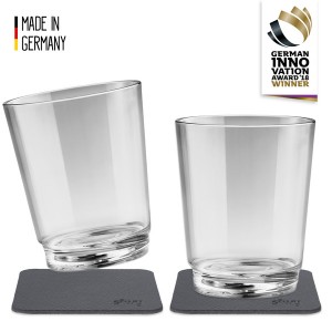 Магнитни чаши за напитки Silwy THE CLASSIC 250 ml – комплект 2 бр. с Nano-Gel подложки