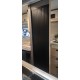 Roller Shutter Door Set for Bathroom and Toilet – Black