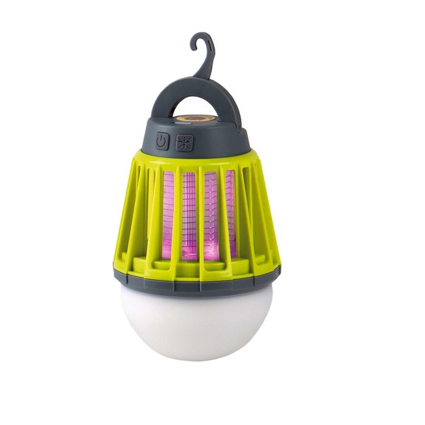 Акумулаторна LED къмпинг лампа с UV защита от насекоми, 2000 mAh