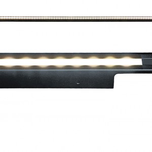 Rain gutter with integrated COB lighting for Fiat Ducato and identical