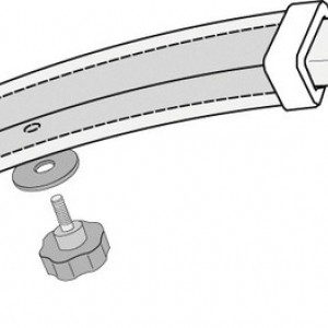 Rafter Pro - Tension rod bent telescopic