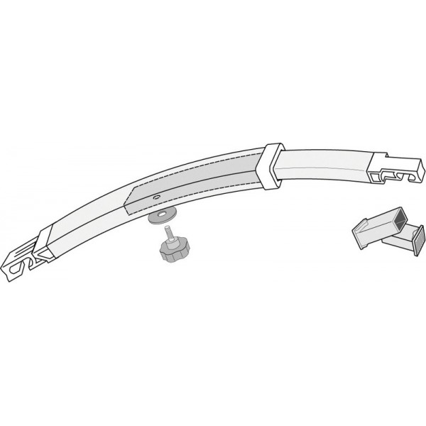 Rafter Pro - Tension rod bent telescopic