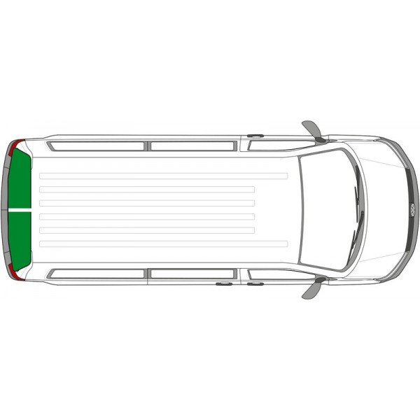 Термоизолационна щора за задна врата (hinged door) – VW T5 / T6 Isoflex