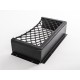 Aluminum frame with storage net L, black