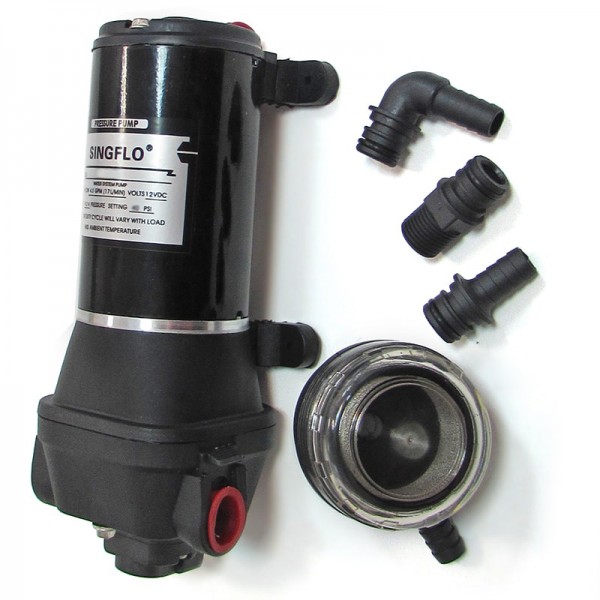 Water pump 12V, 10 L/m, 17 psi