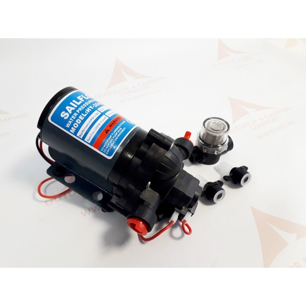 Water pump 12V, 7.6 L/m, 1.7 Bar