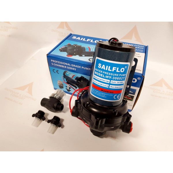 Water pump 24V, 11.4 L/m, 4.1 Bar
